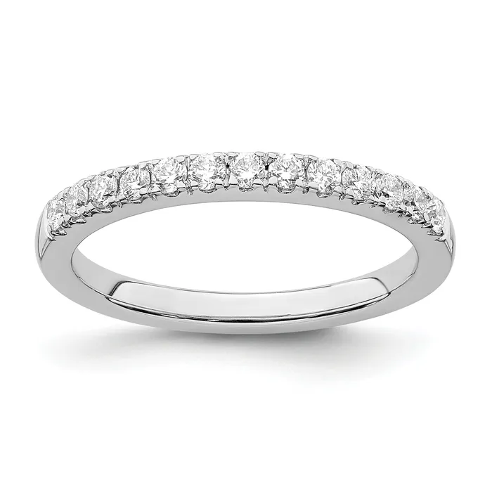 033ct CZ Solid Real 14k White Gold Wedding Wedding Band Ring Goldia Rings 033ct CZ Solid Real 14k White Gold Wedding Wedding Band Ring Goldia Rings