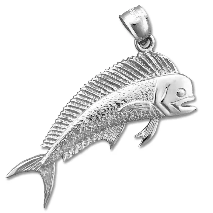 Goldia PreStyled Sets 14K Gold Mahi Mahi Pendant