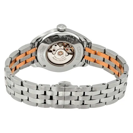 Original Baume et Mercier Clifton Automatic Gold Dial Ladies Steel and 18k Rose Gold Watch M0A10351 JMS always PreStyled Sets Original Baume et Mercier Clifton Automatic Gold Dial Ladies Steel and 18k Rose Gold Watch M0A10351 JMS always PreStyled Sets