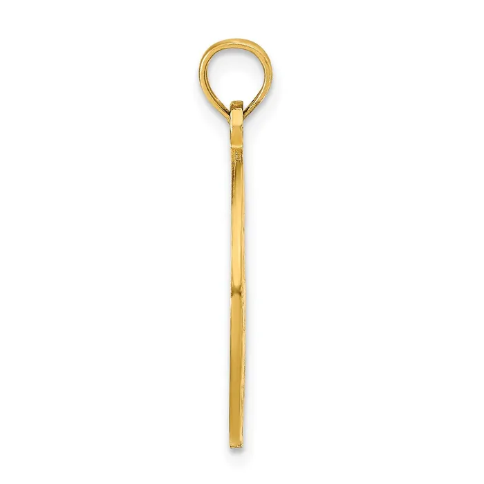 PreStyled Sets Goldia 14k Yellow Gold OCEAN CITY wDolphins Pendant