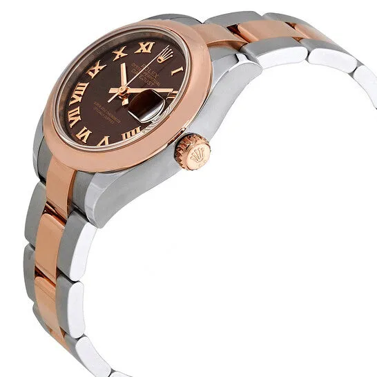 PreStyled Sets JMS always Original Rolex Datejust Chocolate Dial Automatic Ladies 18K Everose Gold Oyster Watch 279161CHRO PreStyled Sets JMS always Original Rolex Datejust Chocolate Dial Automatic Ladies 18K Everose Gold Oyster Watch 279161CHRO