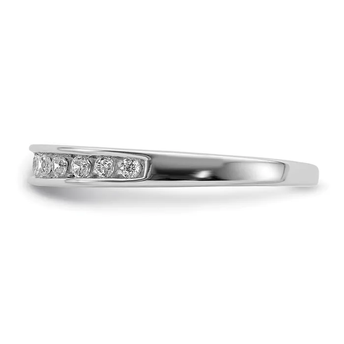 Rings Goldia 14K White Gold Real Diamond Band