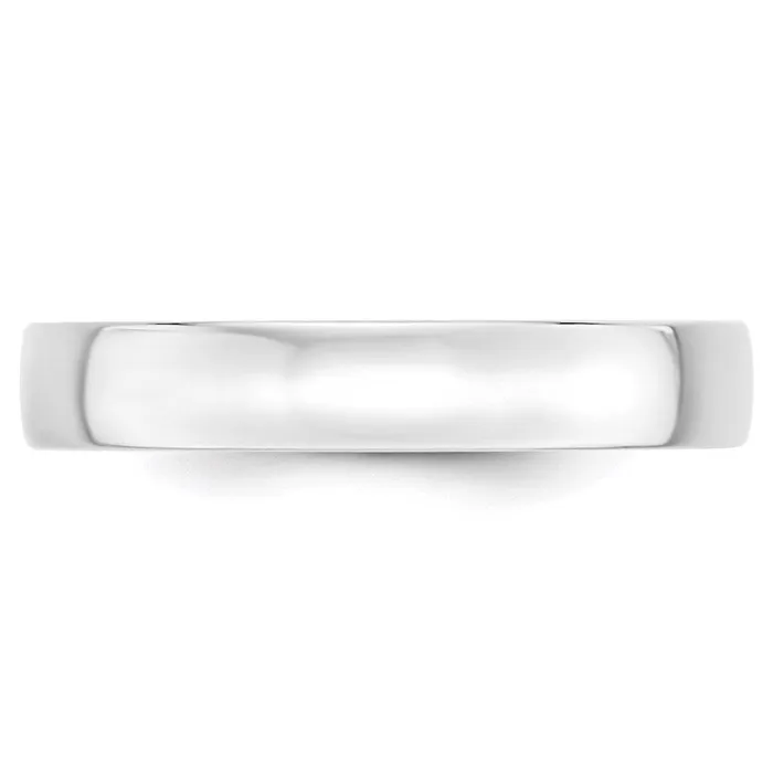 Rings Goldia Solid 14K White Gold 4mm Light Weight Comfort Fit MensWomens Wedding Band Ring Size 9 Rings Goldia Solid 14K White Gold 4mm Light Weight Comfort Fit MensWomens Wedding Band Ring Size 9