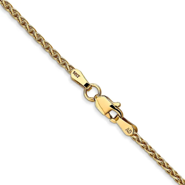 10k Yellow Gold 10k 175mm Parisian Wheat Chain TreasureFineJewelers PreStyled Sets