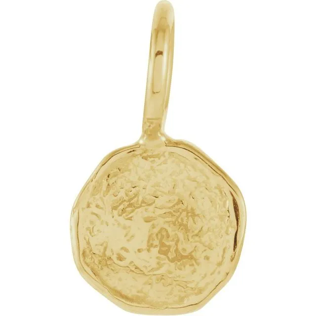 14K Yellow Gold Disc Pendant TreasureFineJewelers PreStyled Sets