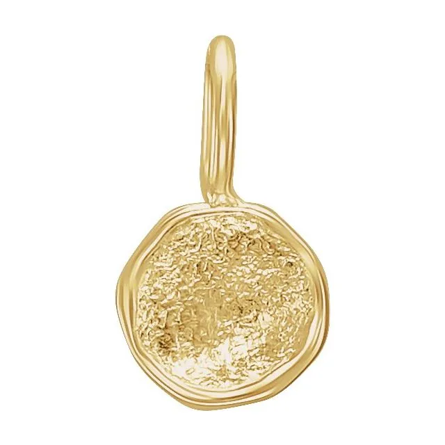 14K Yellow Gold Disc Pendant TreasureFineJewelers PreStyled Sets