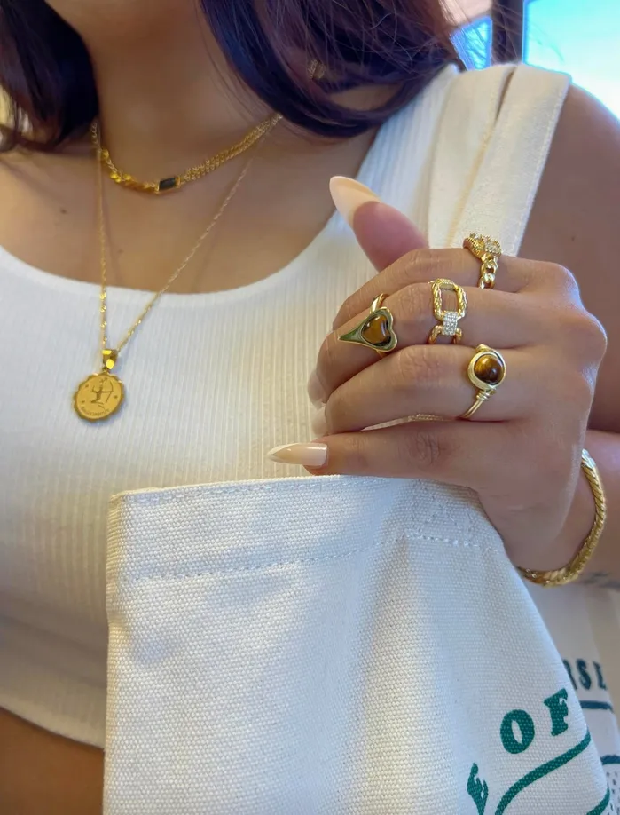 MP Jewelry Rings Tiger Eye Ring