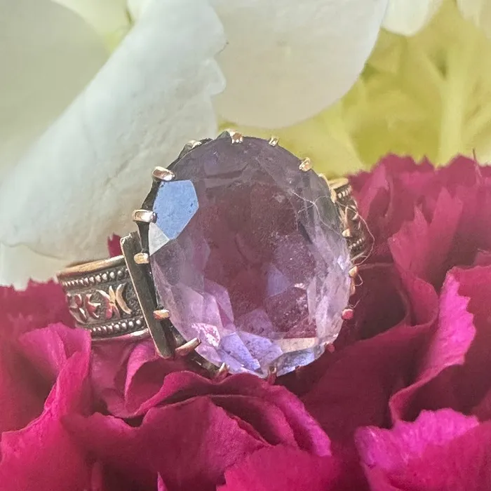 ONeills Estate Jewelry Rings Ladies Amethyst Fashion Ring 20001655