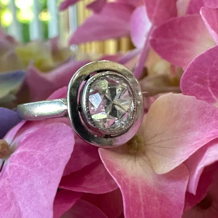 Rings ONeills Estate Jewelry Platinum Ladys Diamond Engagement Ring 10000038 Rings ONeills Estate Jewelry Platinum Ladys Diamond Engagement Ring 10000038