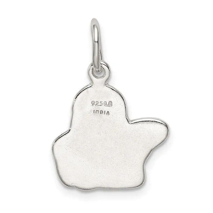 Sterling Silver Angel Charm TreasureFineJewelers Rings