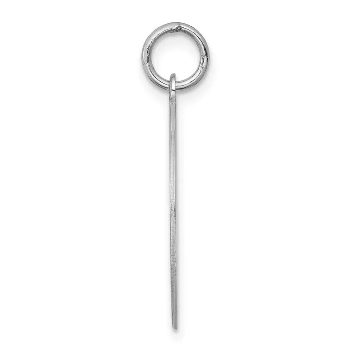Sterling Silver Rhodiumplated Doberman Pinscher Disc Charm TreasureFineJewelers Rings