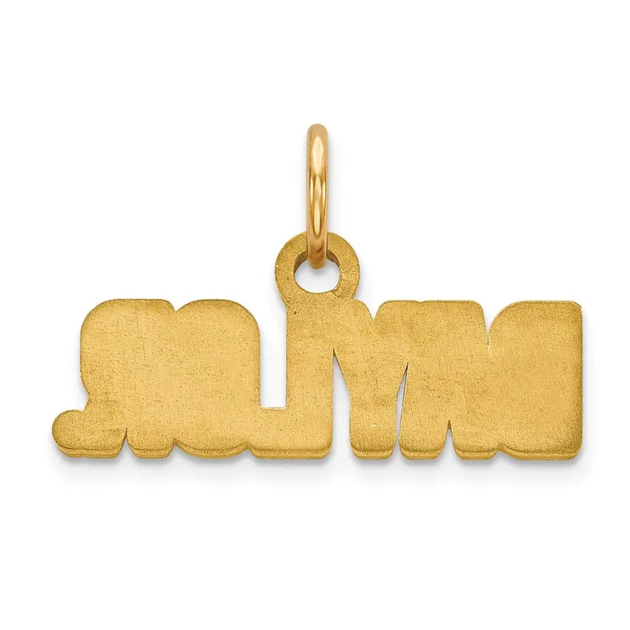 TreasureFineJewelers 10K Yellow Gold Baylor University XS Pendant PreStyled Sets