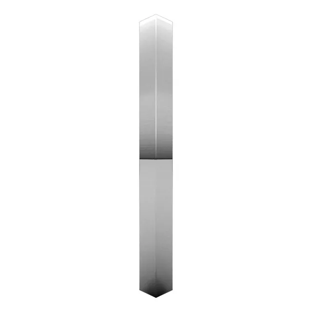 TreasureFineJewelers Rings 18K White Gold 25 mm Knife Edge Comfort Fit Wedding Band