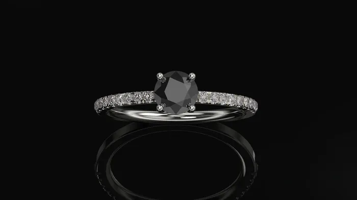 Black Diamond Engagement Ring White Gold Engagement Ring Black Diamond Ring Black Diamond Gold White Gold Black Diamond Ring FL LLC Rings Black Diamond Engagement Ring White Gold Engagement Ring Black Diamond Ring Black Diamond Gold White Gold Black Diamond Ring FL LLC Rings