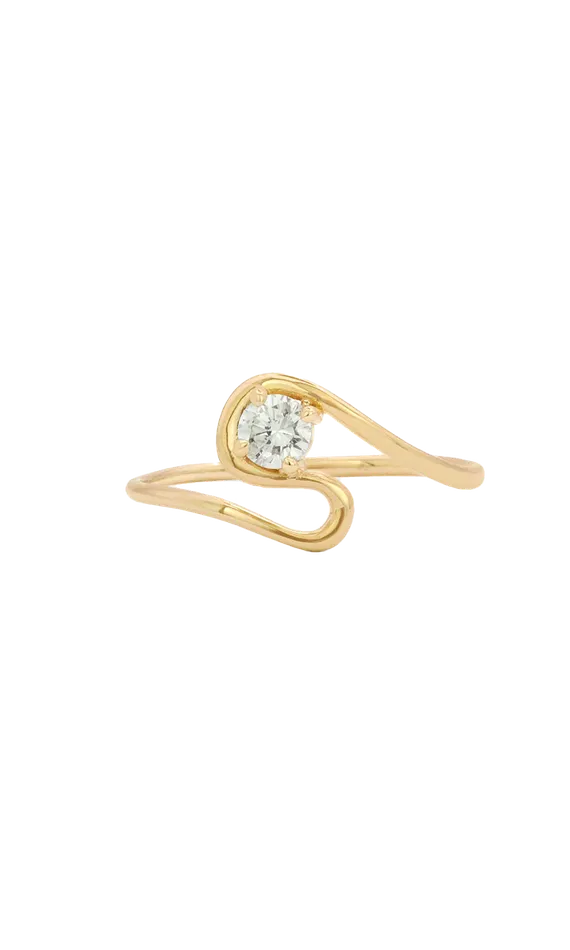 Rings Faeber Studio Remus Single Diamond Twin Flame Ring