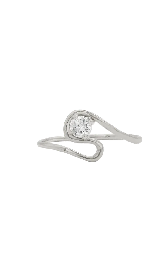 Rings Faeber Studio Remus Single Diamond Twin Flame Ring