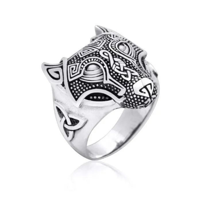 Wolf Stuff Celtic Wolf Ring Rings