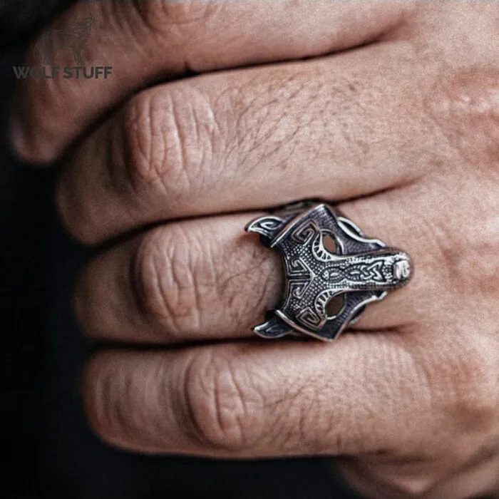 Wolf Stuff Celtic Wolf Ring Rings
