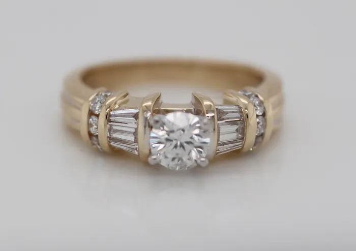 FULLERS PURCHASE FROM PUBLIC Rings 14KY 115 Cttw Diamond Engagement Ring FULLERS PURCHASE FROM PUBLIC Rings 14KY 115 Cttw Diamond Engagement Ring