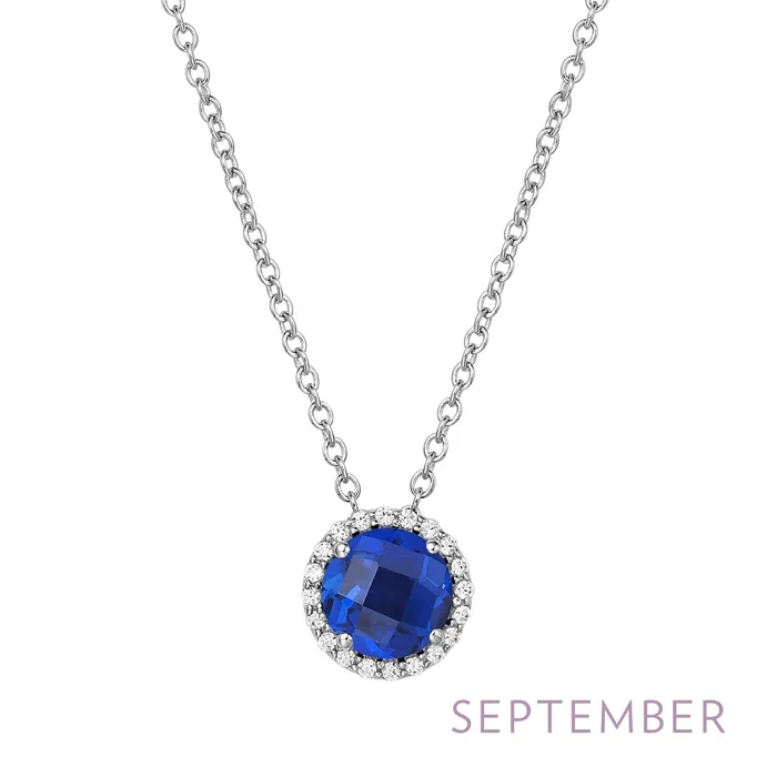 Necklaces Lafonn September Birthstone Necklace