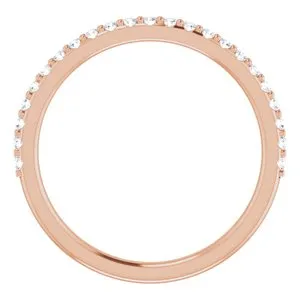 Rings 14K Rose 15 CTW Diamond Band for 8x6 mm Oval Ring 12214560003PSTWBC WB Choice Jewelry Rings 14K Rose 15 CTW Diamond Band for 8x6 mm Oval Ring 12214560003PSTWBC WB Choice Jewelry