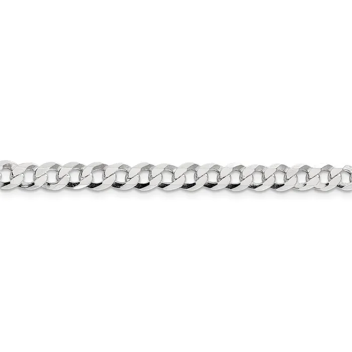 Rings Sterling Silver 575mm Flat Curb ChainWBCQLB15016 WB Choice Jewelry