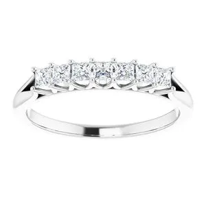 Rings WB Choice Jewelry 14K White 13 CTW Diamond Anniversary Band1239746040PSTWBC