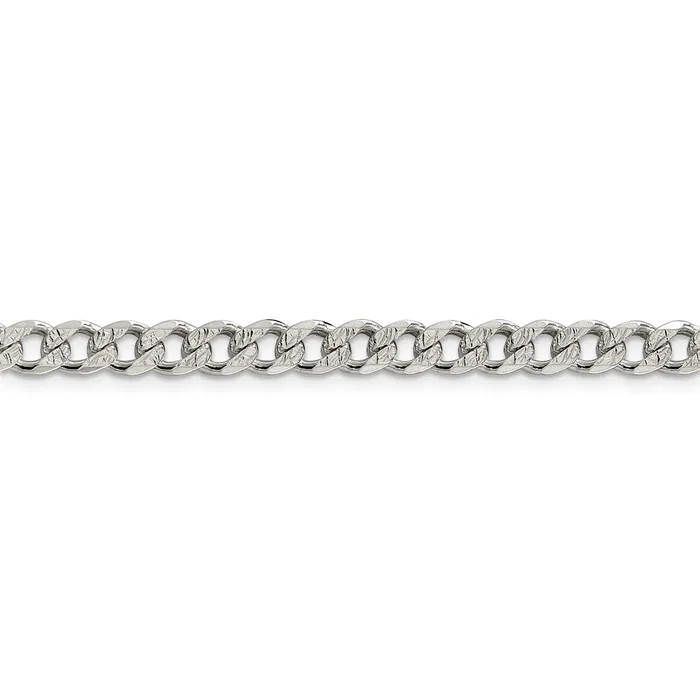 Sterling Silver 55mm Pav Curb ChainWBCQCF15022 WB Choice Jewelry Rings Sterling Silver 55mm Pav Curb ChainWBCQCF15022 WB Choice Jewelry Rings