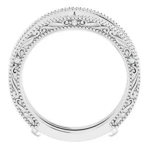 WB Choice Jewelry Rings 14K White 05 CTW Diamond Ring Guard123206600PSTWBC WB Choice Jewelry Rings 14K White 05 CTW Diamond Ring Guard123206600PSTWBC