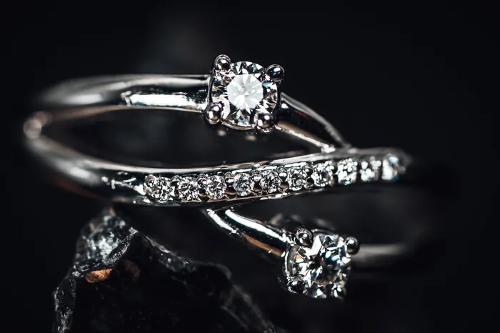 14k White Gold Diamond Ring S Kashi Rings