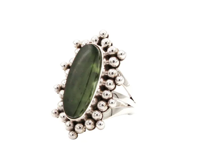 Chrome Chalcedony Ring Artie Yellowhorse Rings