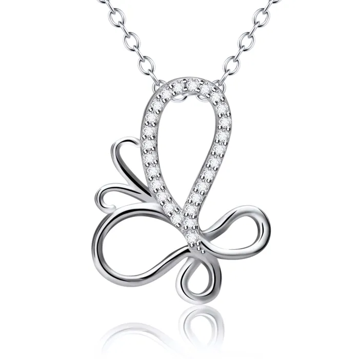 Earrings monica Butterfly Necklaces Sparkling Beauties in Solid Sterling Silver