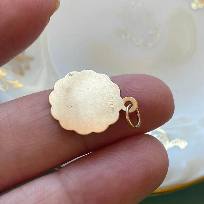 French Pisces Pendant Zodiac 10k Gold Vintage Vintage Paris Jewelry PreStyled Sets