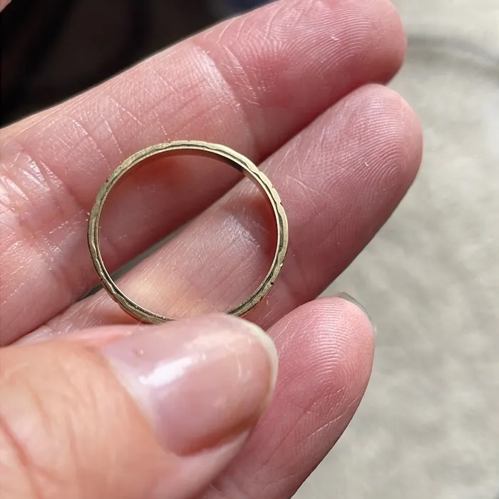 Vintage Paris Jewelry Rings Gold Flower Band 14k Gold Vintage Vintage Paris Jewelry Rings Gold Flower Band 14k Gold Vintage