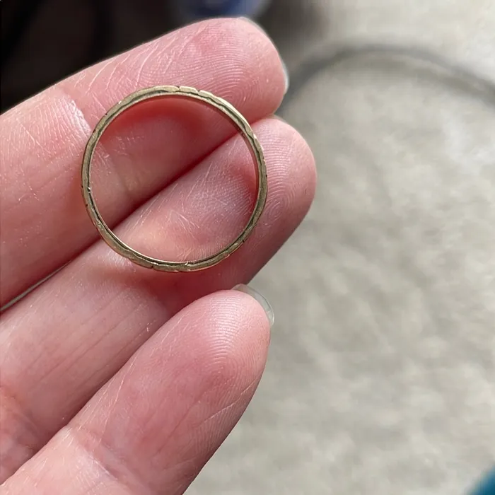 Vintage Paris Jewelry Rings Gold Flower Band 14k Gold Vintage Vintage Paris Jewelry Rings Gold Flower Band 14k Gold Vintage