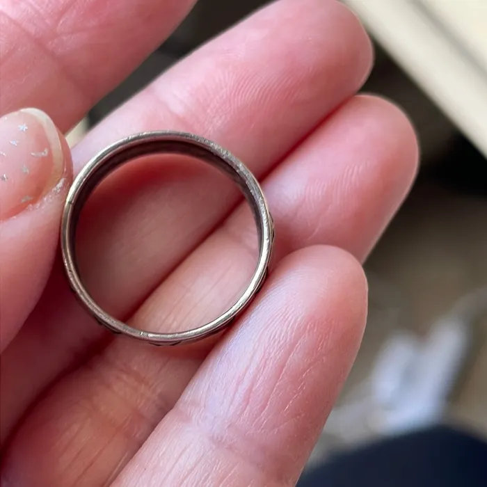 Vintage Paris Jewelry Rings Star Band Sterling Silver Vintage Vintage Paris Jewelry Rings Star Band Sterling Silver Vintage