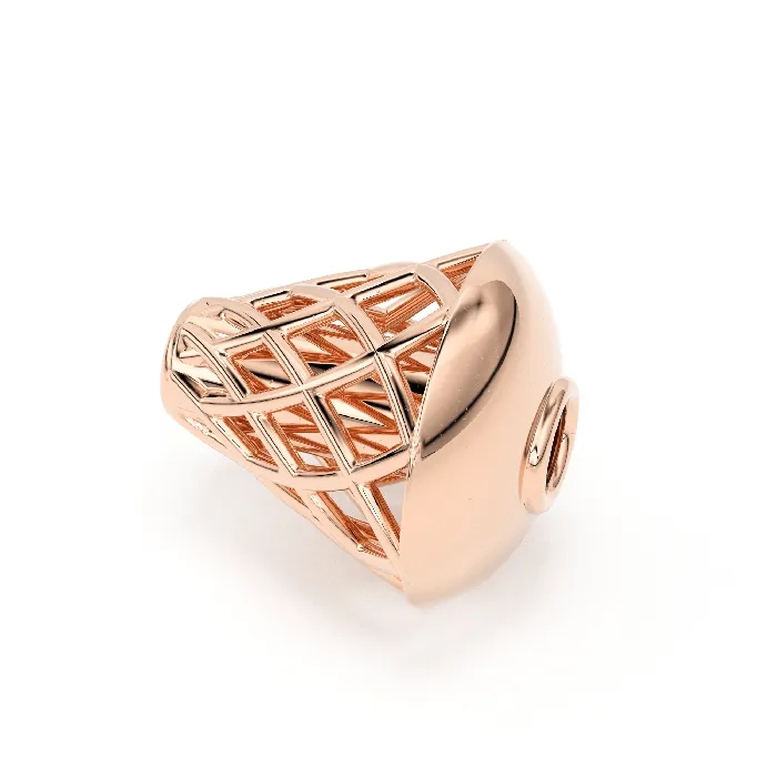 Jalvi Co Meshed Cone Solid Gold 14k 18k Designer Handmade Gold Spacer Bead Jewelry Making Supply 535mm PreStyled Sets Jalvi Co Meshed Cone Solid Gold 14k 18k Designer Handmade Gold Spacer Bead Jewelry Making Supply 535mm PreStyled Sets