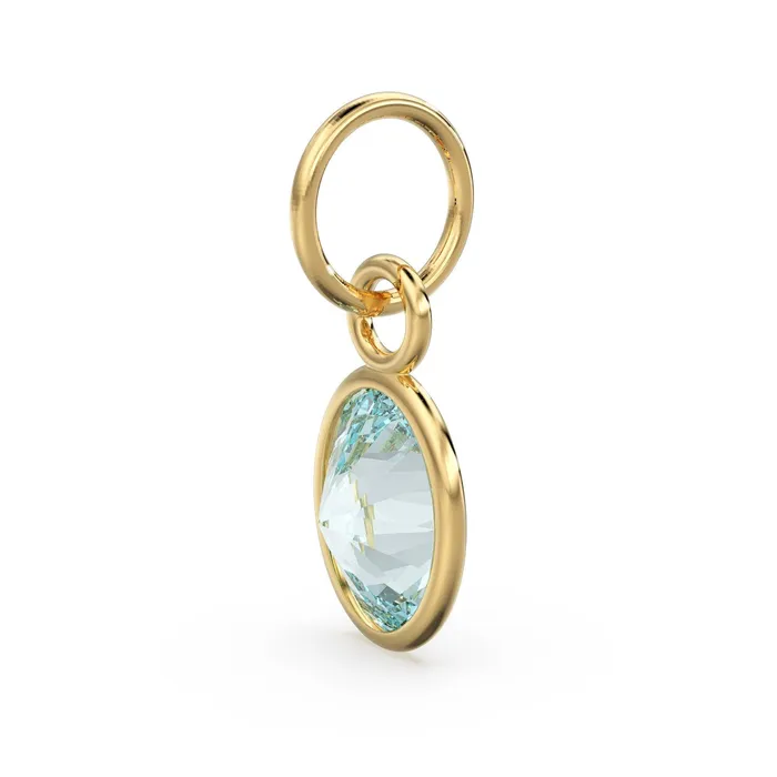Jalvi Co PreStyled Sets Sky Blue Topaz Oval Solid Gold Charm Natural Blue Gemstone Handmade Gold Pendant 1pc 14k Solid Yellow Gold Jewelry Making FindingsSALE Jalvi Co PreStyled Sets Sky Blue Topaz Oval Solid Gold Charm Natural Blue Gemstone Handmade Gold Pendant 1pc 14k Solid Yellow Gold Jewelry Making FindingsSALE