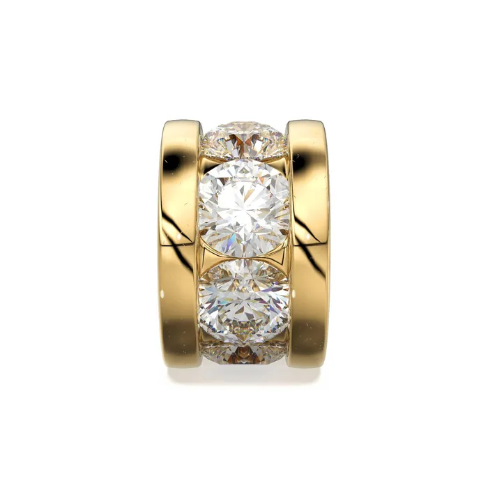 PreStyled Sets Jalvi Co 14k Solid Yellow Gold 3mm 6mm Diamond Eternity Rondelle Designer Wheel Bead Diamond Finding Jewelry Making Essential