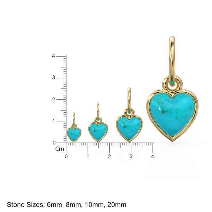 PreStyled Sets Jalvi Co Chrysoprase Heart Cabochon Solid Gold Charm Natural Green Gemstone Handmade Gold Pendant 14k Solid Yellow Gold Jewelry Making Findings