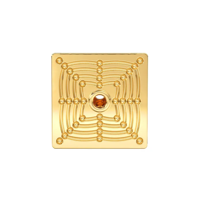 Sturdy Designer Cone Solid Gold 14k 18k Handmade Gold Spacer Bead Jewelry Making Supply available in 13mm Jalvi Co PreStyled Sets